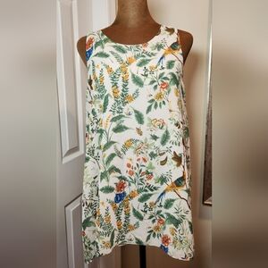Max Studio Floral Tunic Style Top